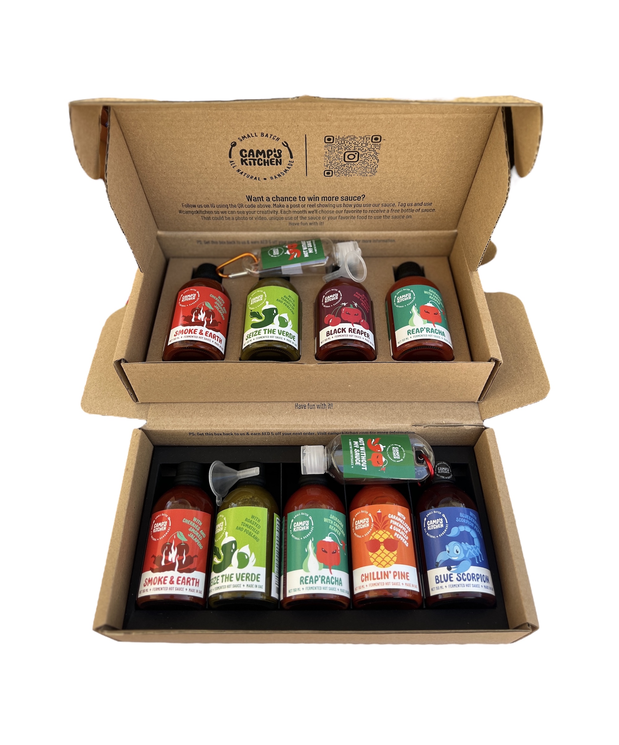 hot sauce gift boxes